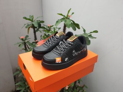 Nike air force 1 Just do it full đen