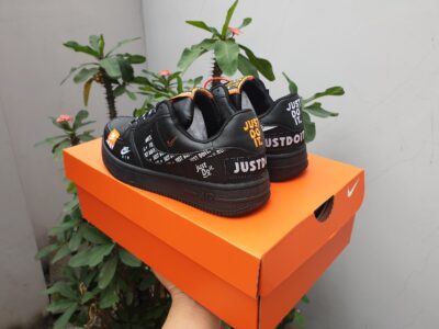 Nike air force 1 Just do it full đen