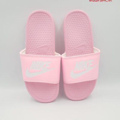 Nike benassi hồng trắng VN