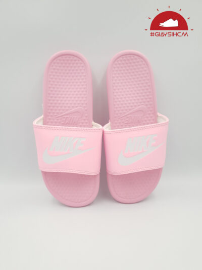 Sỉ dép Nike benassi hồng trắng VN