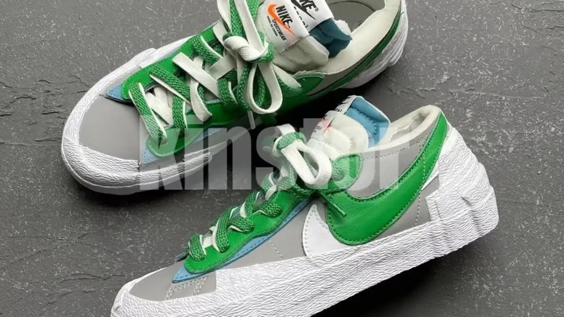 sacai-x-Nike-Blazer-low-Classic-Green