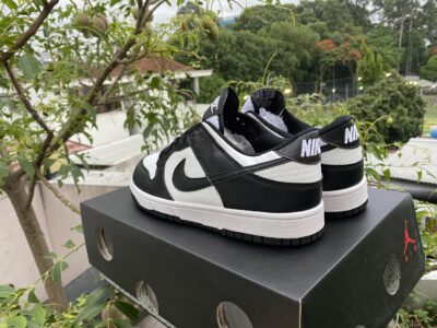 Sỉ giày Nike SB dunk low black white-hàng siêu cấp