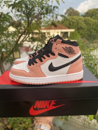 Sỉ giày Nike Jordan 1 high mid ''pink''-hàng siêu cấp