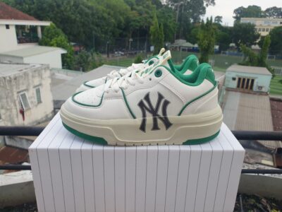 Sỉ giày MLB chunky liner white green hàng siêu cấp